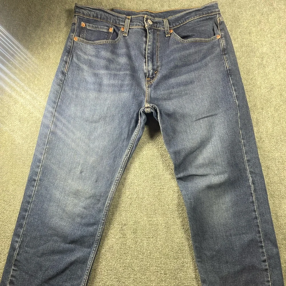 Levi's‎ Men's Straight Jeans in Mid Blue Wash